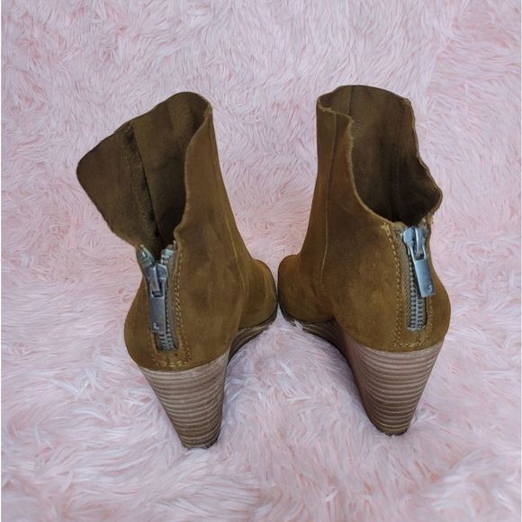host PICK 🎆 Lucky Brand Urbi Open Toe Booties - Picture 6 of 12